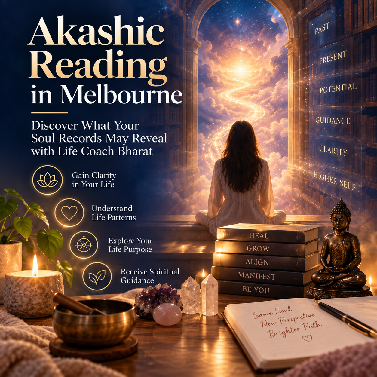Looking for an Akashic Records Reading in Melbourne? Explore Spiritual Guidance with Life Coach Bharat