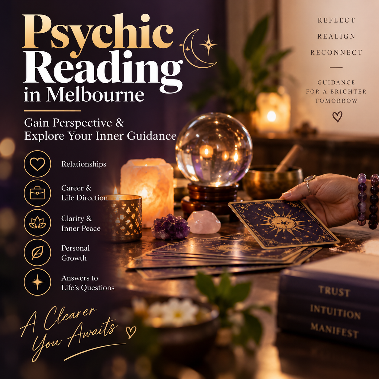 Psychic Reading in Melbourne for Life’s Uncertainties: Gain Perspective & Explore Your Inner Guidance