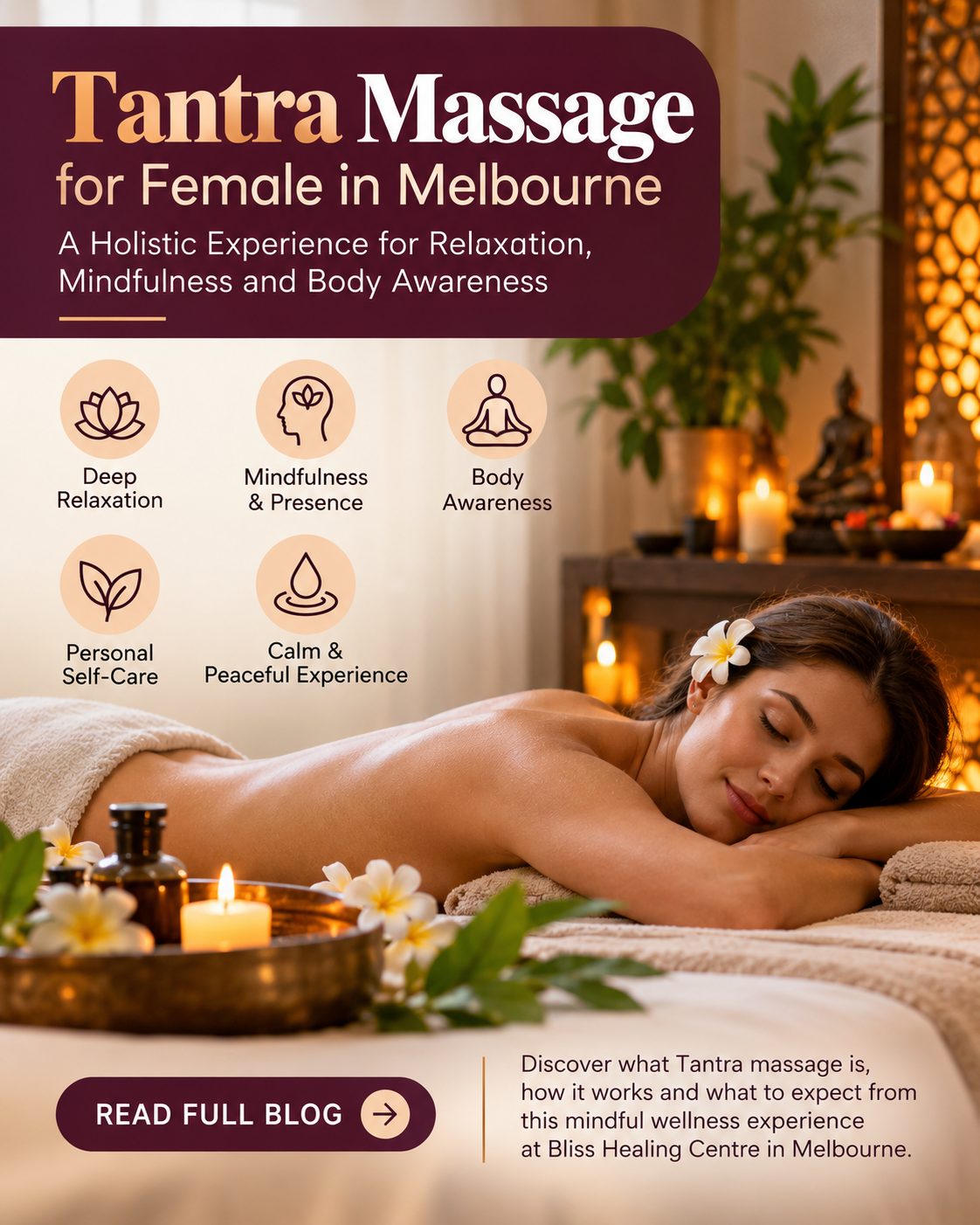 Tantra Massage for Women in Melbourne: A Guide to Self-Care, Relaxation & Inner Balance